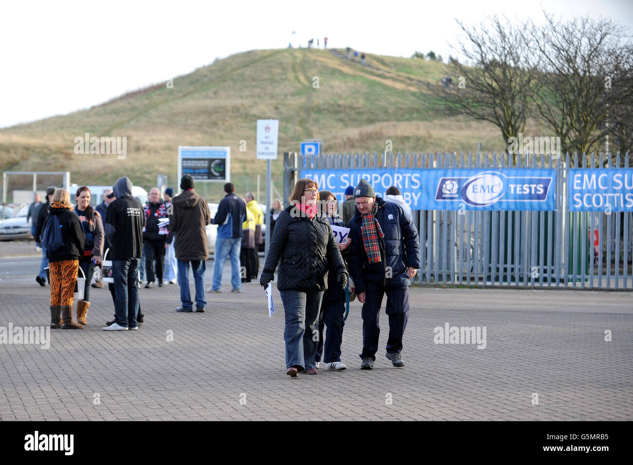 Rugby Union - Test EMC - Ecosse v Tonga - Pittodrie Stadium Banque D'Images