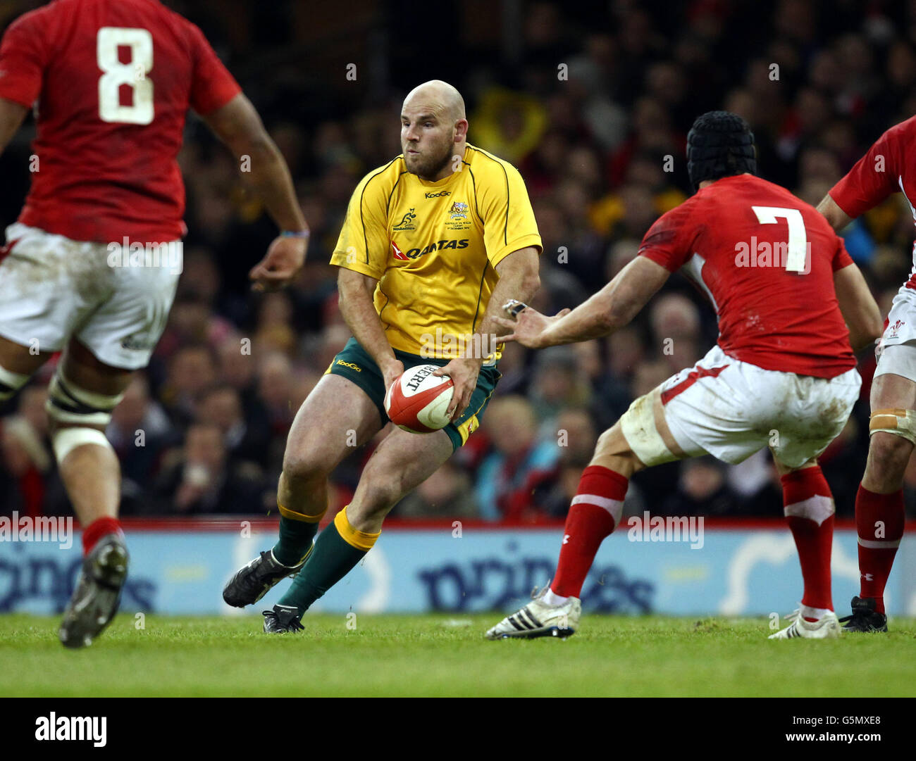 Rugby Union - Dove Men Series - Pays de Galles v Australie - Millennium Stadium Banque D'Images