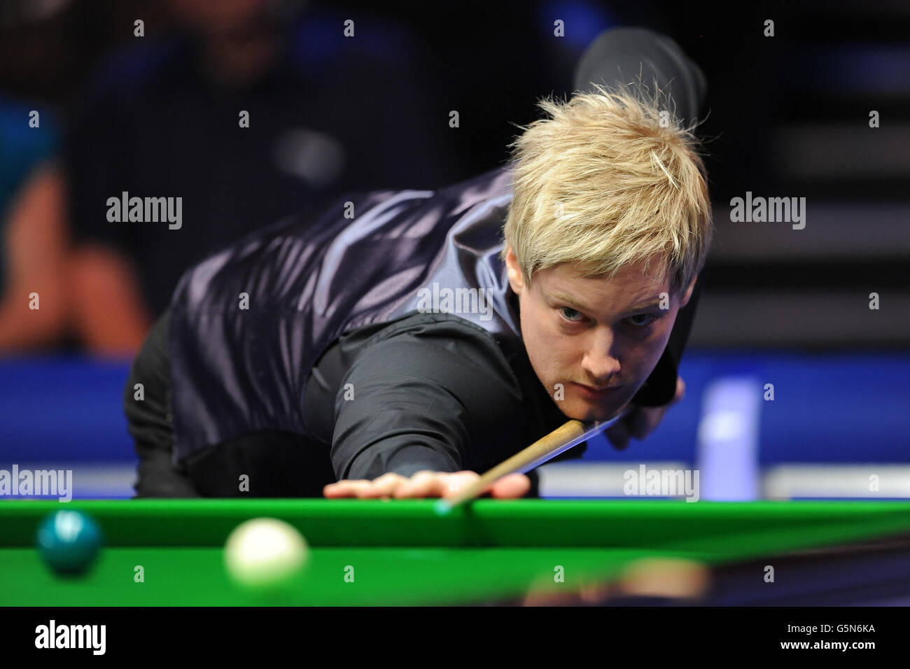 Snooker - William Hill UK Snooker Championship - Jour trois - York Barbican Centre Banque D'Images