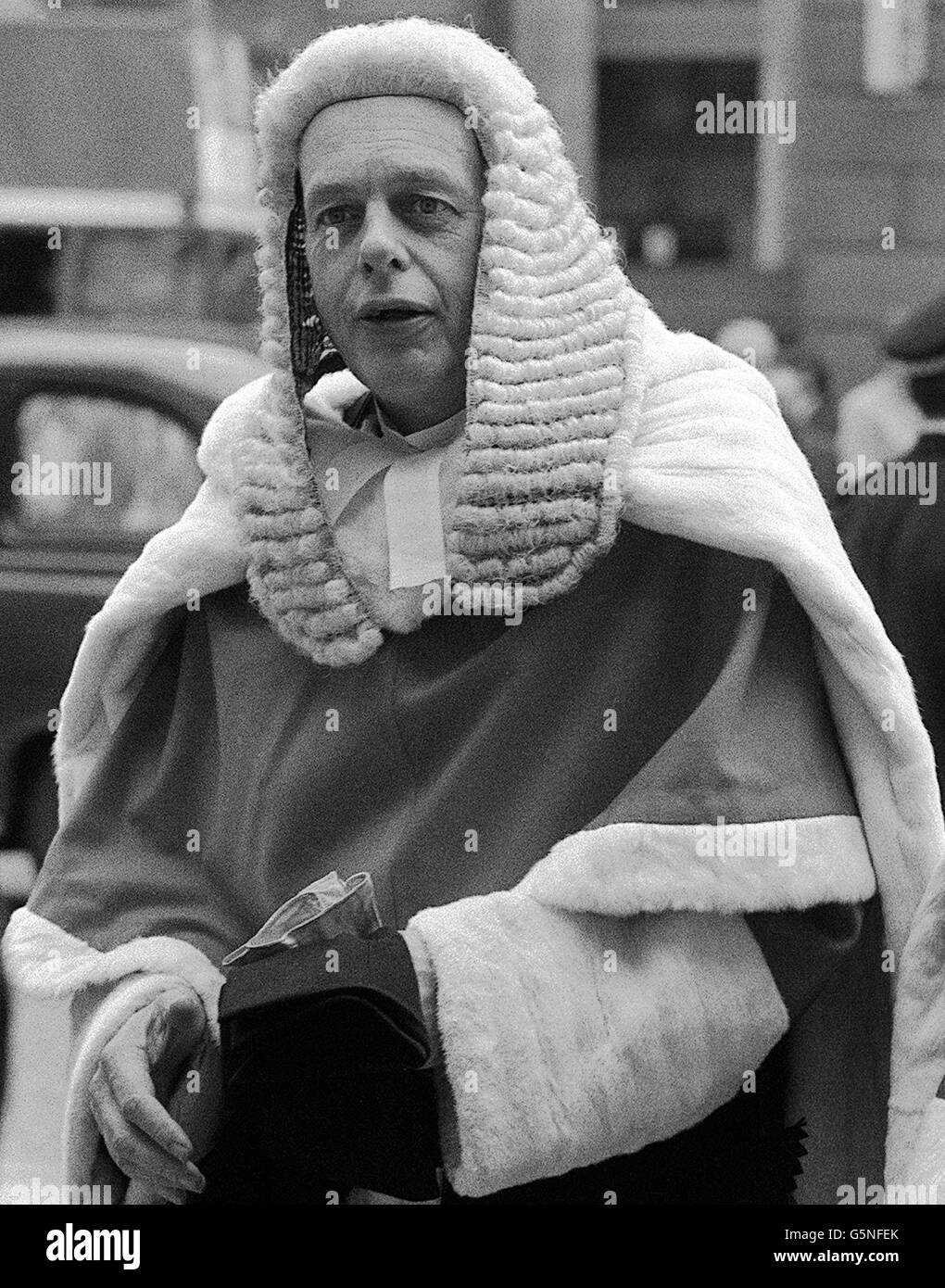 Le juge Michael Davis Banque D'Images