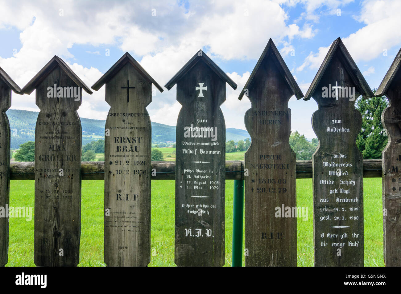 Conseils morts, Drachselsried, Allemagne, Bavière, Bayern, Niederbayern, Basse-Bavière Banque D'Images