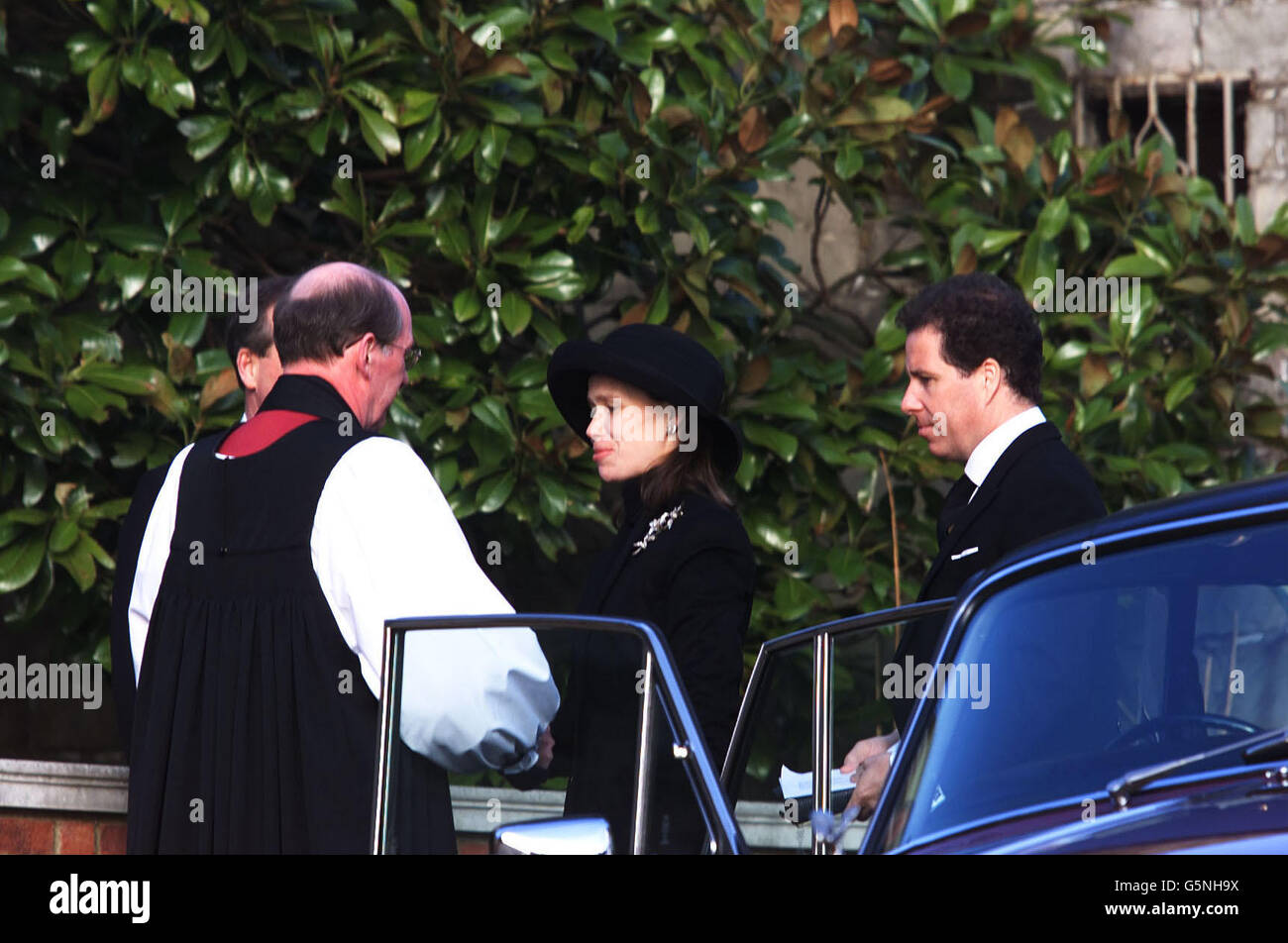 La princesse Margaret's Funeral Banque D'Images