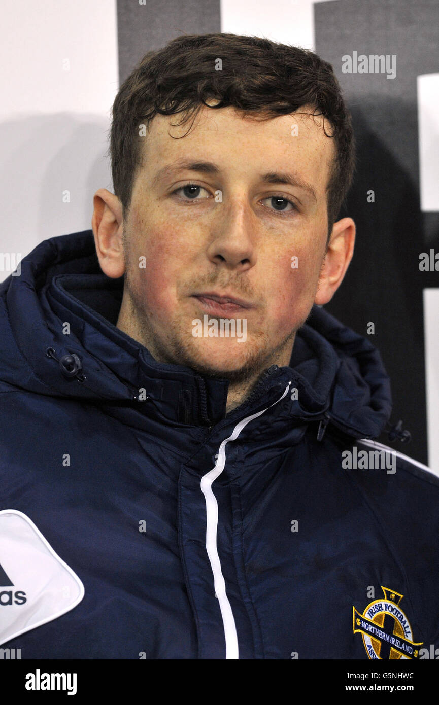 Soccer - moins de 21 ans match amical - Angleterre v Irlande du Nord - Bloomfield Road Banque D'Images