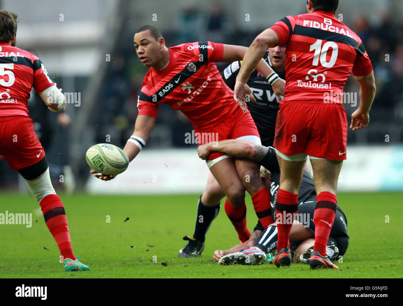 Rugby Union - Heineken Cup - Pool 2 - Ospreys v Toulouse - stade Liberty Banque D'Images