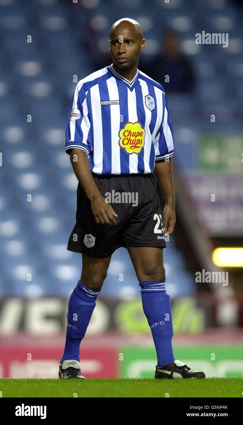 FOOTBALL - SHEFFIELD WEDNESDAY DANNY MADDIX Banque D'Images