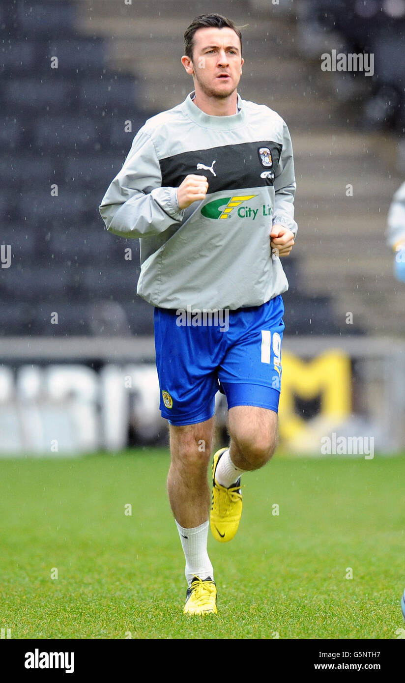 Football - npower football League One - Milton Keynes dons / Coventry City - Stadium:MK.Roy O'Donovan, Coventry City. Banque D'Images