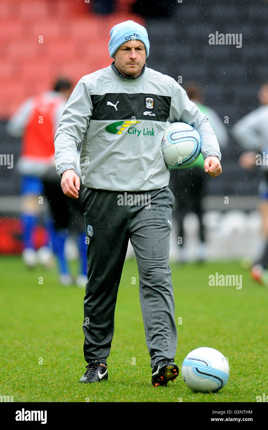 Football - npower football League One - Milton Keynes dons / Coventry City - Stadium:MK. Coach de première équipe Lee Carsley, Coventry City. Banque D'Images