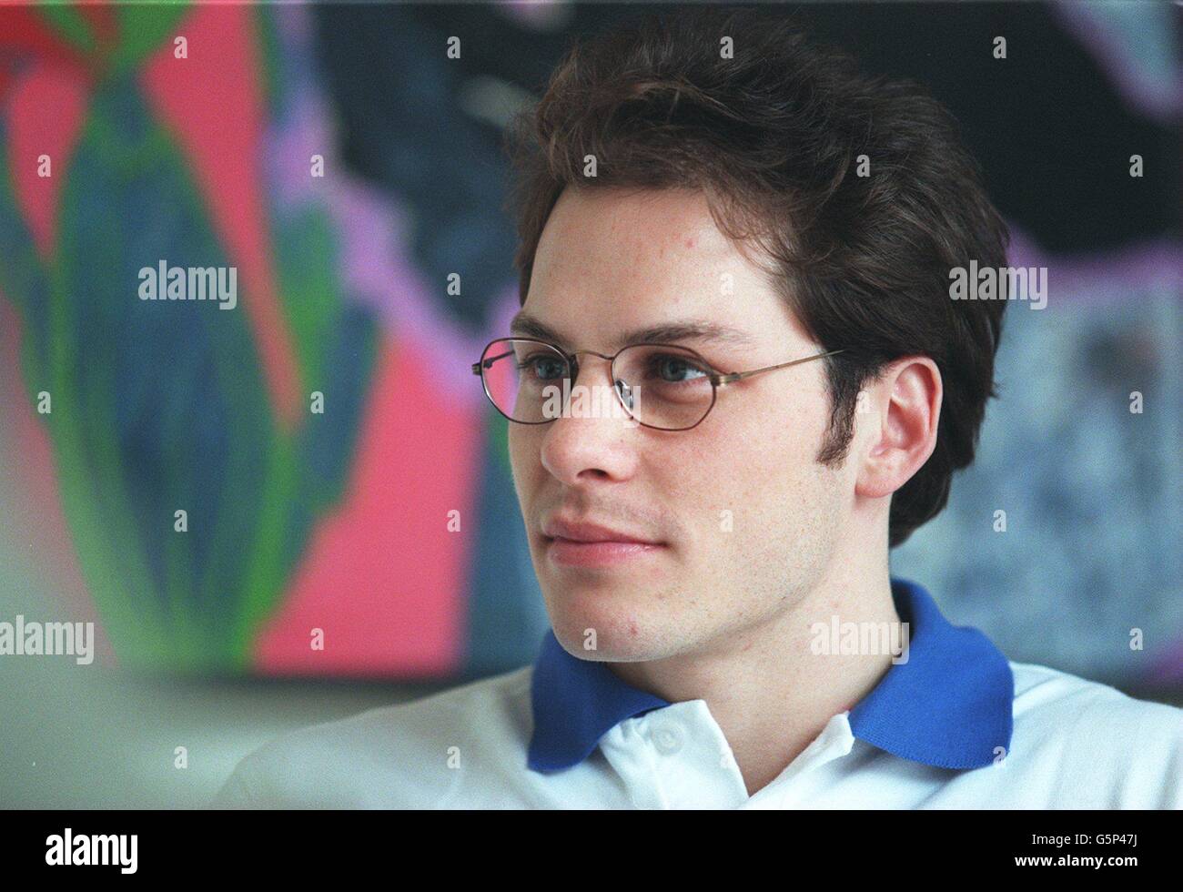 Jacques Villeneuve, Rothmans Williams Renault à Amsterdam, Hollande Banque D'Images