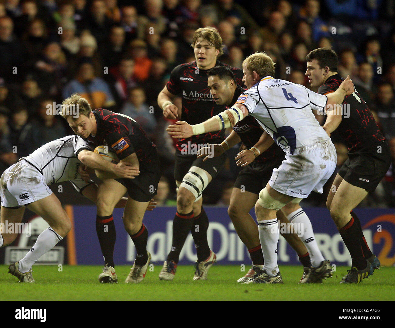 Rugby Union - PRO Direct Rabo12 - Edinburgh Rugby - Leinster rugby Murrayfield - Banque D'Images