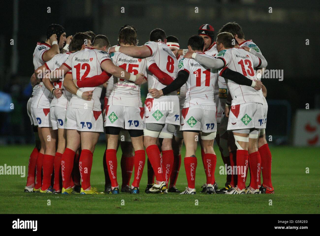 Rugby Union - Heineken Cup - Pool 5 - Leinster Rugby v Scarlets - RDS Banque D'Images