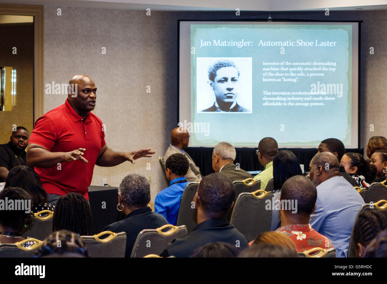 Miami Florida,Hyatt,hôtel hôtels hébergement inn motel motels,hébergement,National Formenting crime in the Black Community Conference,Black Blacks African Afr Banque D'Images