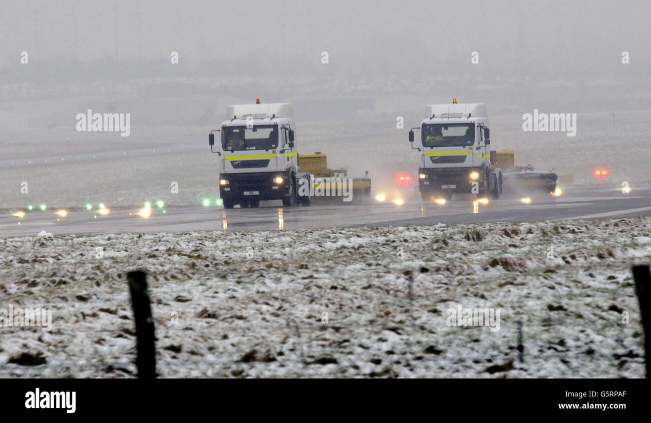 Météo d'hiver - 14 Janvier Banque D'Images