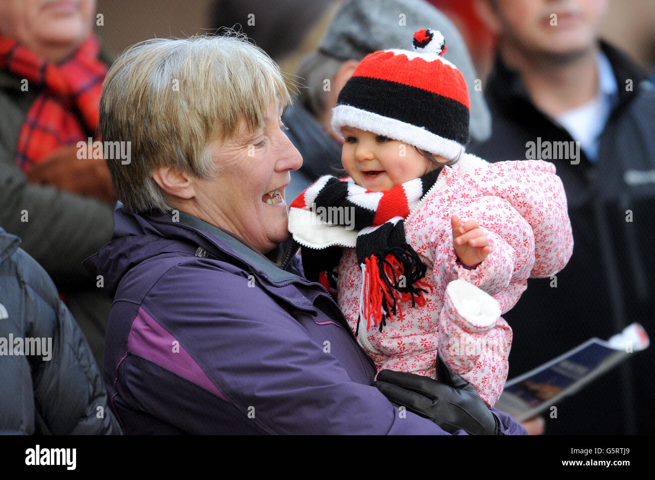 Rugby Union - British and Irish Cup - Pool 2 - comté de Stirling v Bedford Blues - Bridgehaugh Banque D'Images