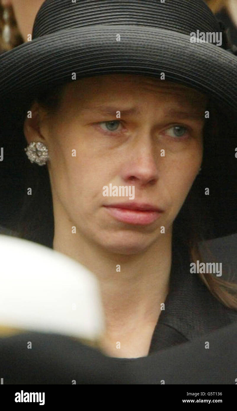 Reine Mère funeral Banque D'Images