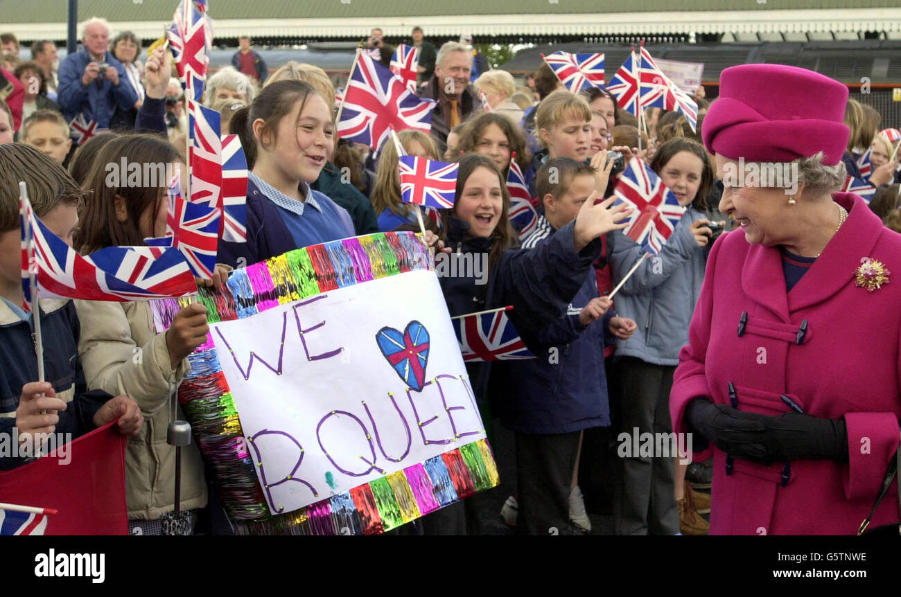 Image - du jubilé de la reine Elizabeth II Banque D'Images
