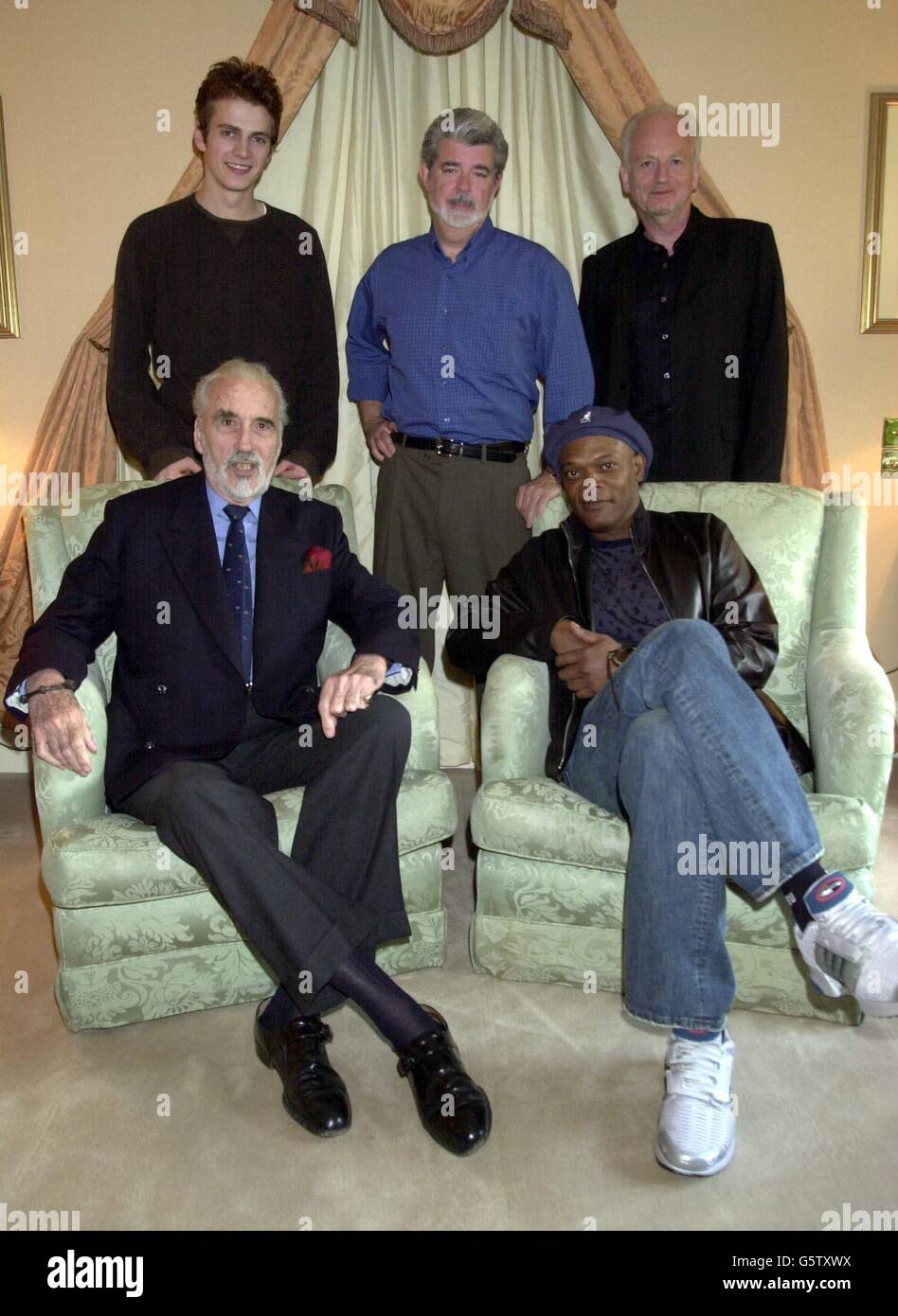 Casting de Star Wars Banque D'Images