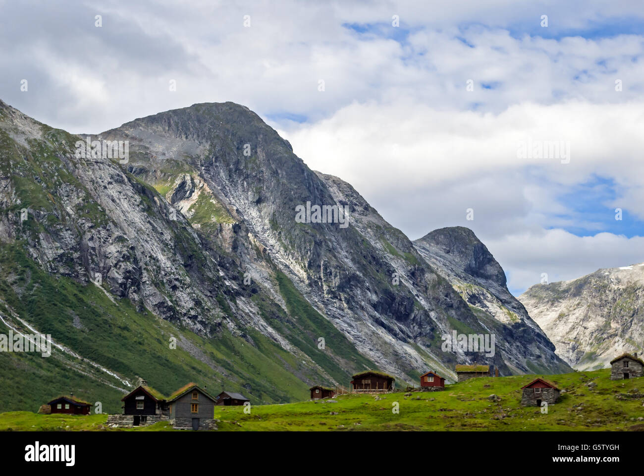 La Norvège, paysage magnifique Banque D'Images