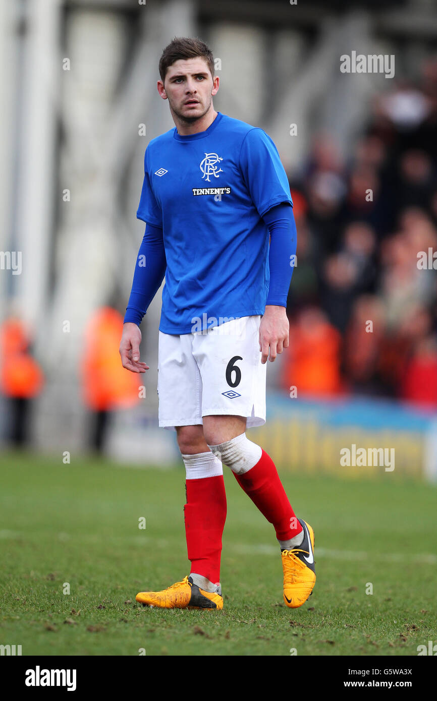 Soccer - coupe écossaise William Hill - Cinquième tour - Dundee United v Rangers - Parc Tannadice. Kyle Hutton, Rangers Banque D'Images