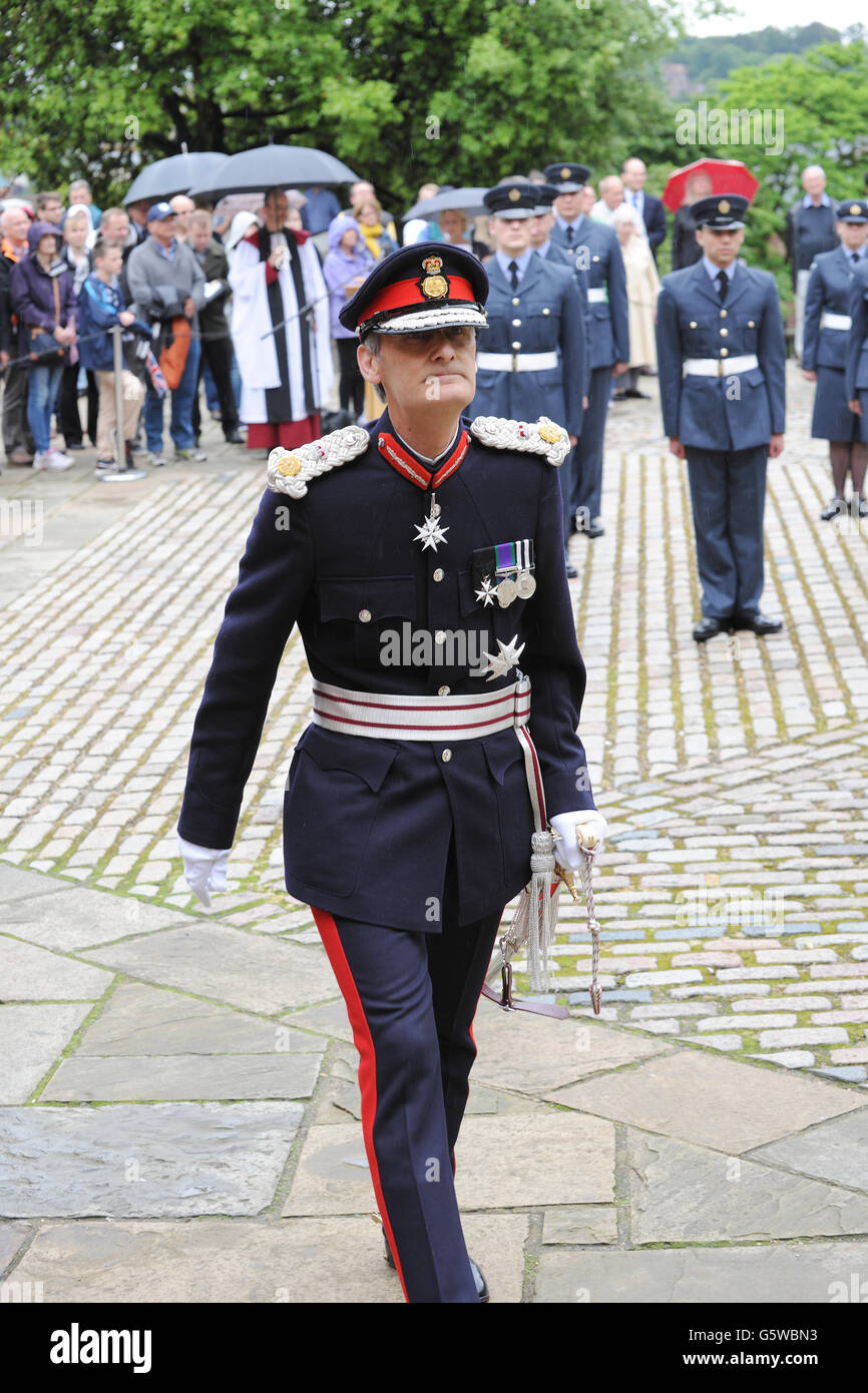Lord Lieutenant de Hampshire en uniforme Banque D'Images