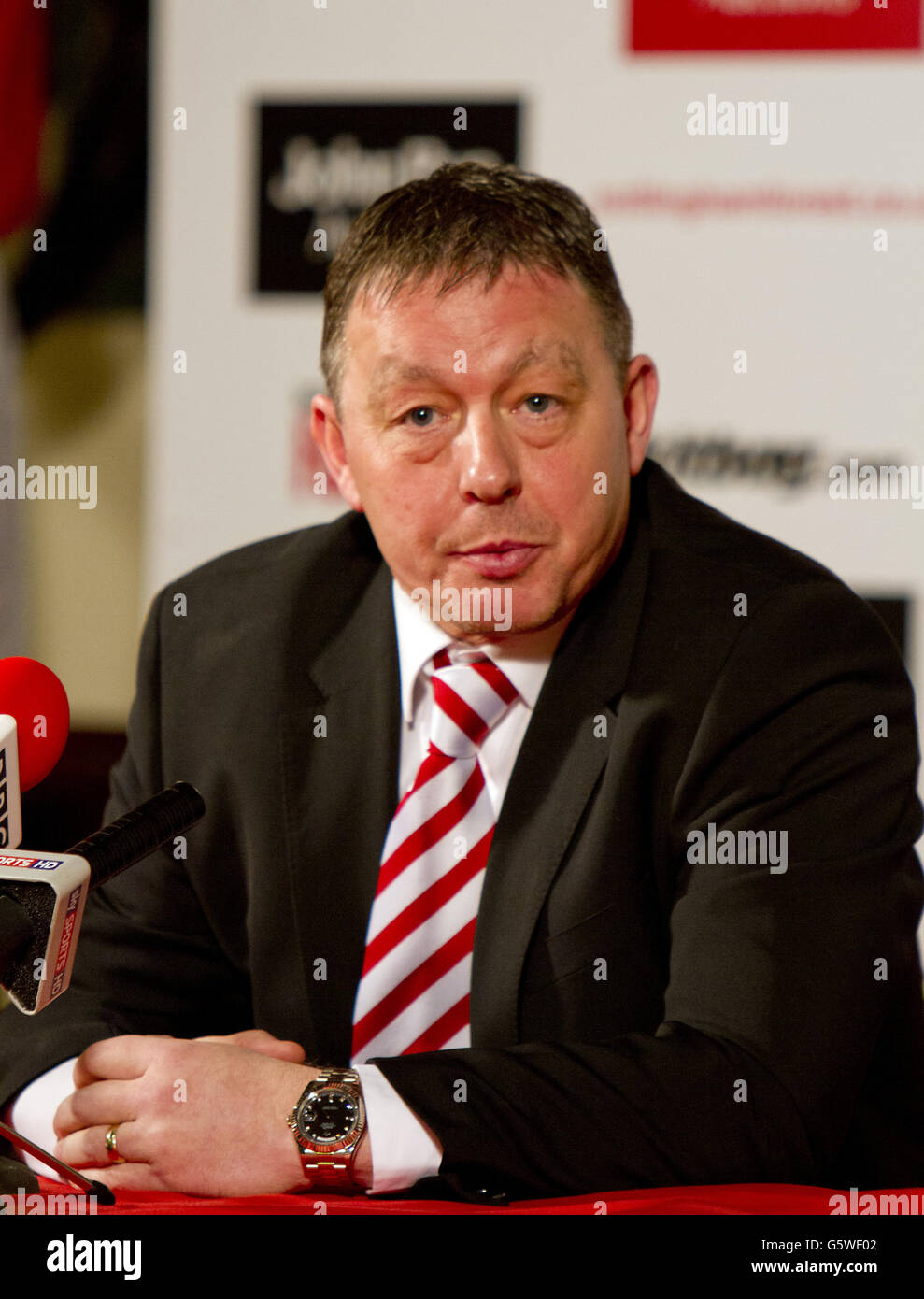 Soccer - npower Football League Championship - Nottingham Forest Conférence de presse - Rez-de-Ville Banque D'Images