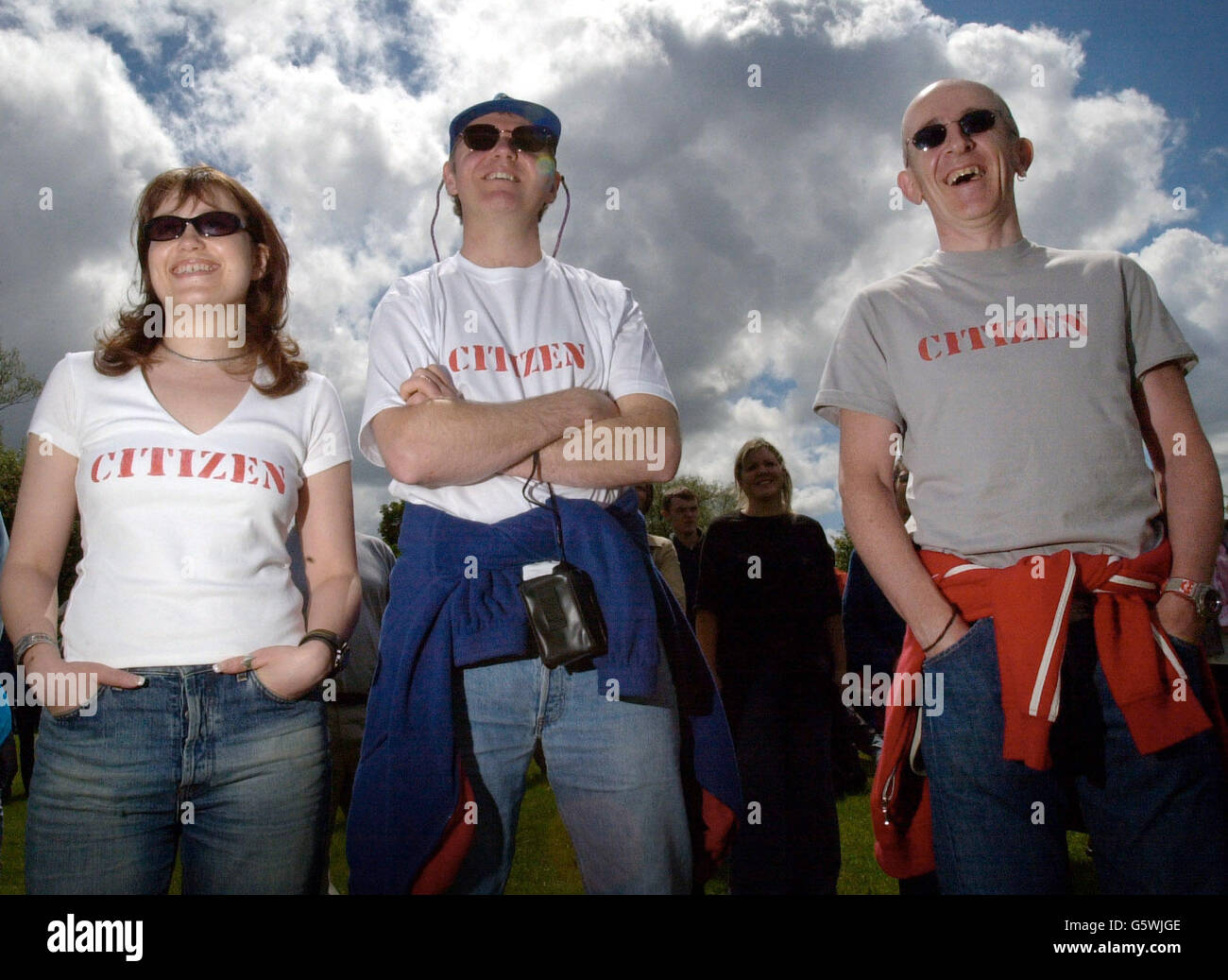 Les anti-monarchistes assistent à un rassemblement « citoyens non sujets », qui s'est tenu en signe de protestation lors des célébrations du Jubilé, à Glasgow Green. Banque D'Images