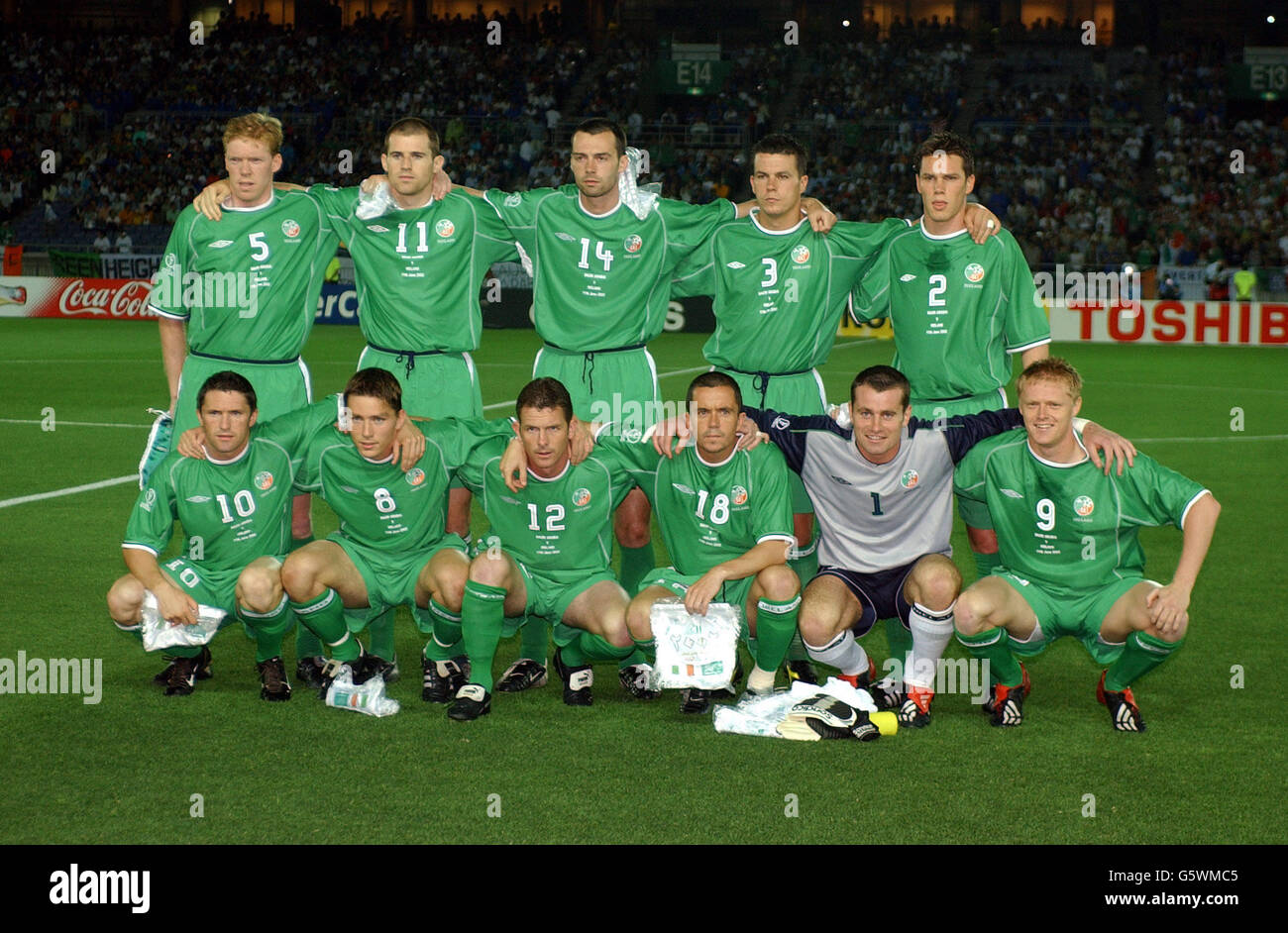 L Equipe De Republique D Irlande Photo Stock Alamy
