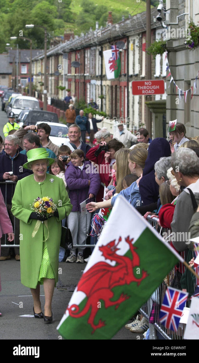 Image - du jubilé de la reine Elizabeth II Banque D'Images