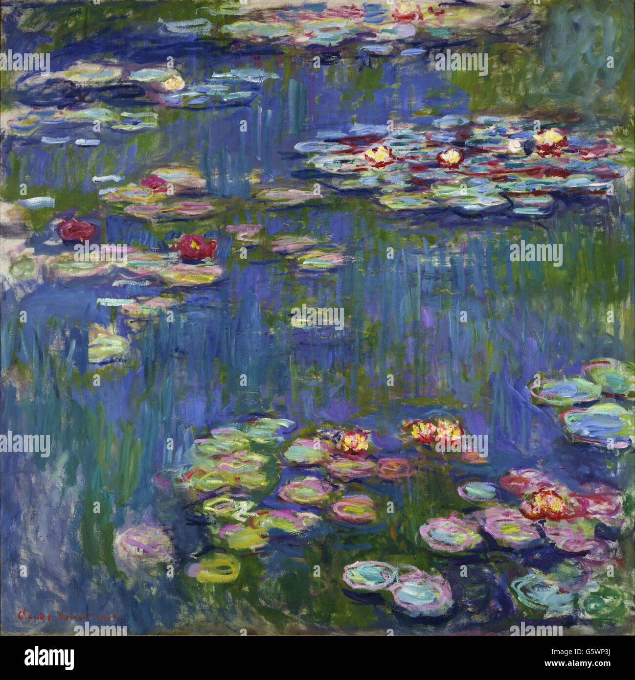 Kunstdruck Nenuphars 1907 Claude Monet
