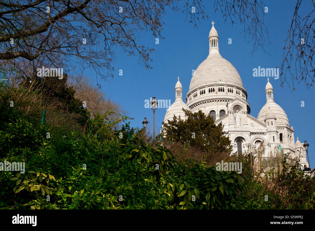 Basilique du Sacré Coeur Basilique du Sacré Coeur de Paris Sacre Coer Paris France Montmartre Banque D'Images