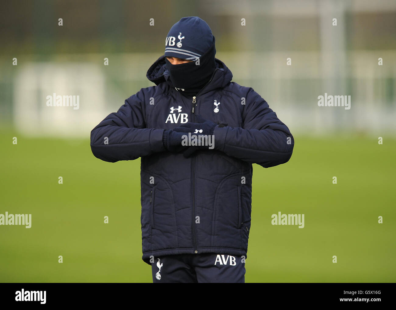 Football - UEFA Europa League - tour de 16 - Tottenham Hotspur v Olympique Lyonnais - Tottenham Hotspur Session de formation ... Banque D'Images