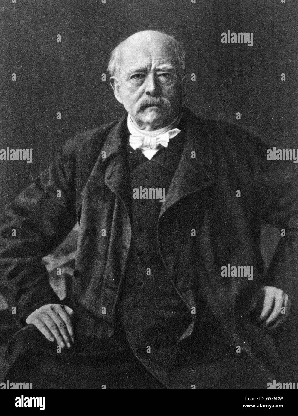 Bismarck, Otto von, 1.4.1815 - 30.7.1898, politicien allemand, portrait, vers 1892, Banque D'Images