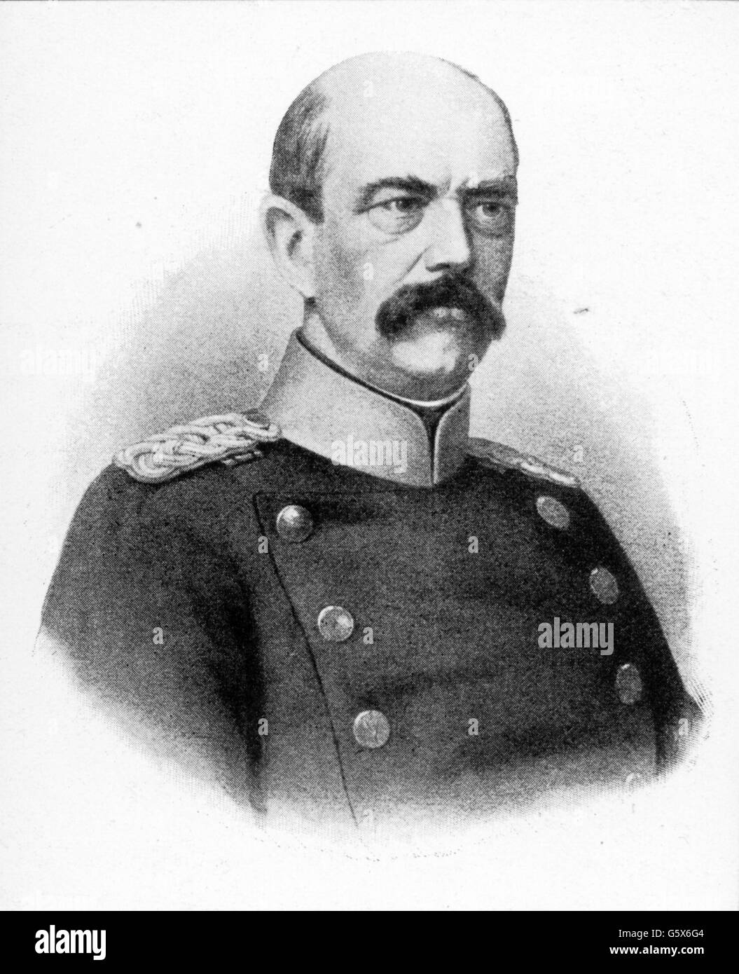 Bismarck, Otto von, 1.4.1815 - 30.7.1898, homme politique allemand, Premier ministre prussien 1862 - 1890, portrait, lithographie, 1863, l'artiste n'a pas d'auteur pour être effacé Banque D'Images