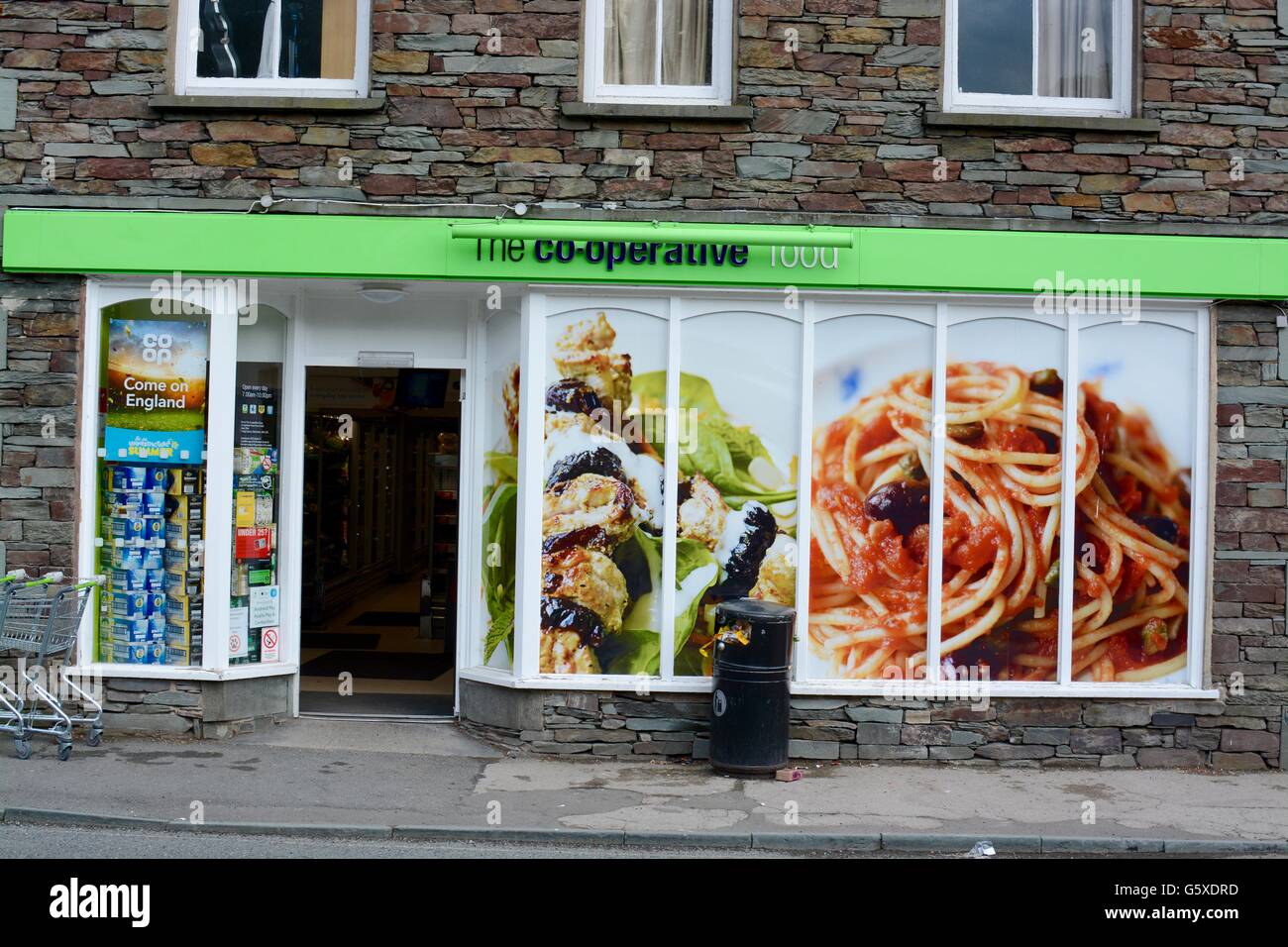 Co-op shop Grasmere Banque D'Images