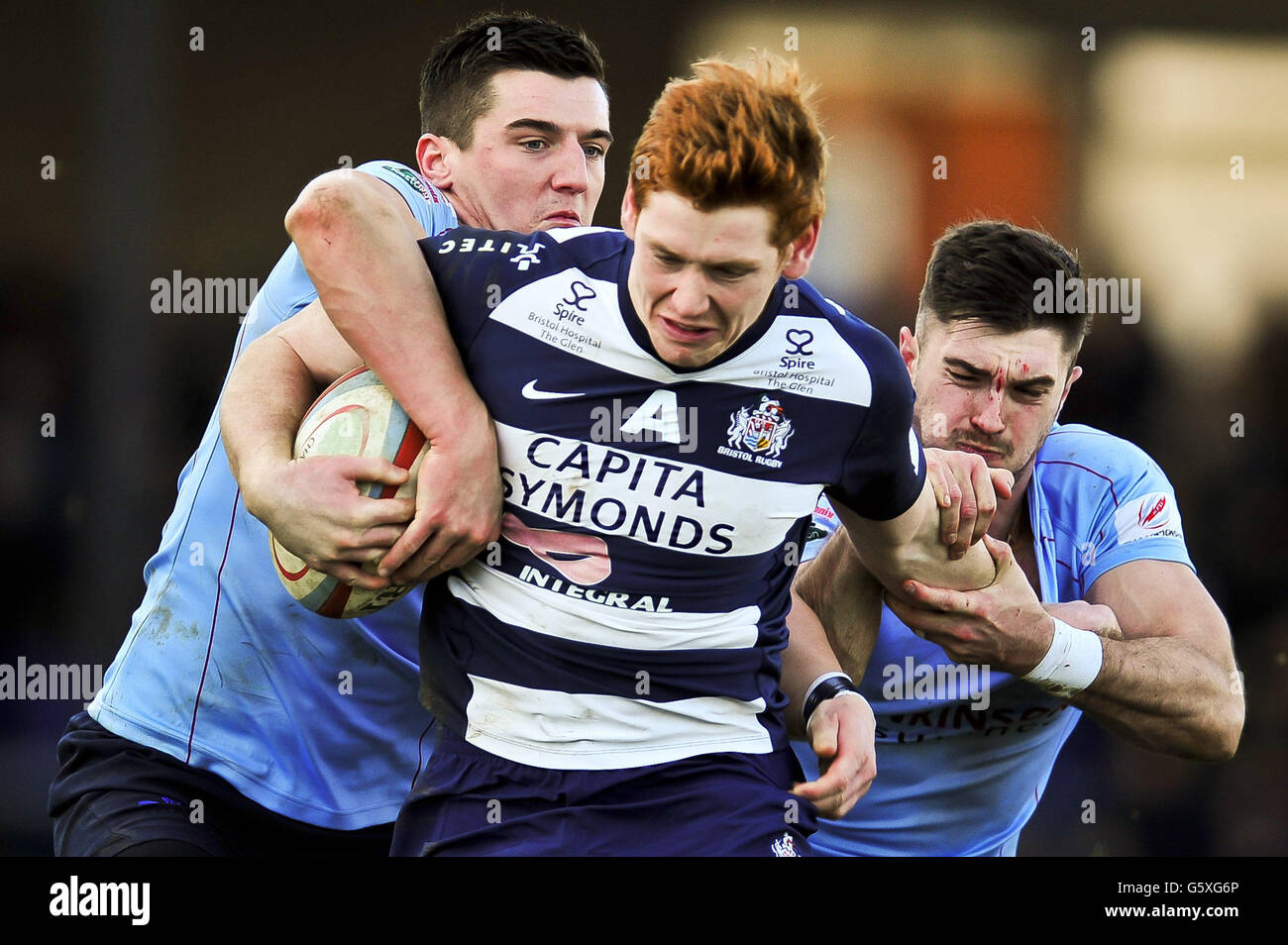 Rugby Union - RFU Championship - Bristol v Rotherham Titans - Le Memorial Stadium Banque D'Images