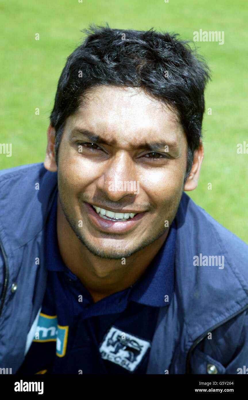 Kumar Sangakkara. Cricketer sri lankais Kumar Sangakkara. Banque D'Images