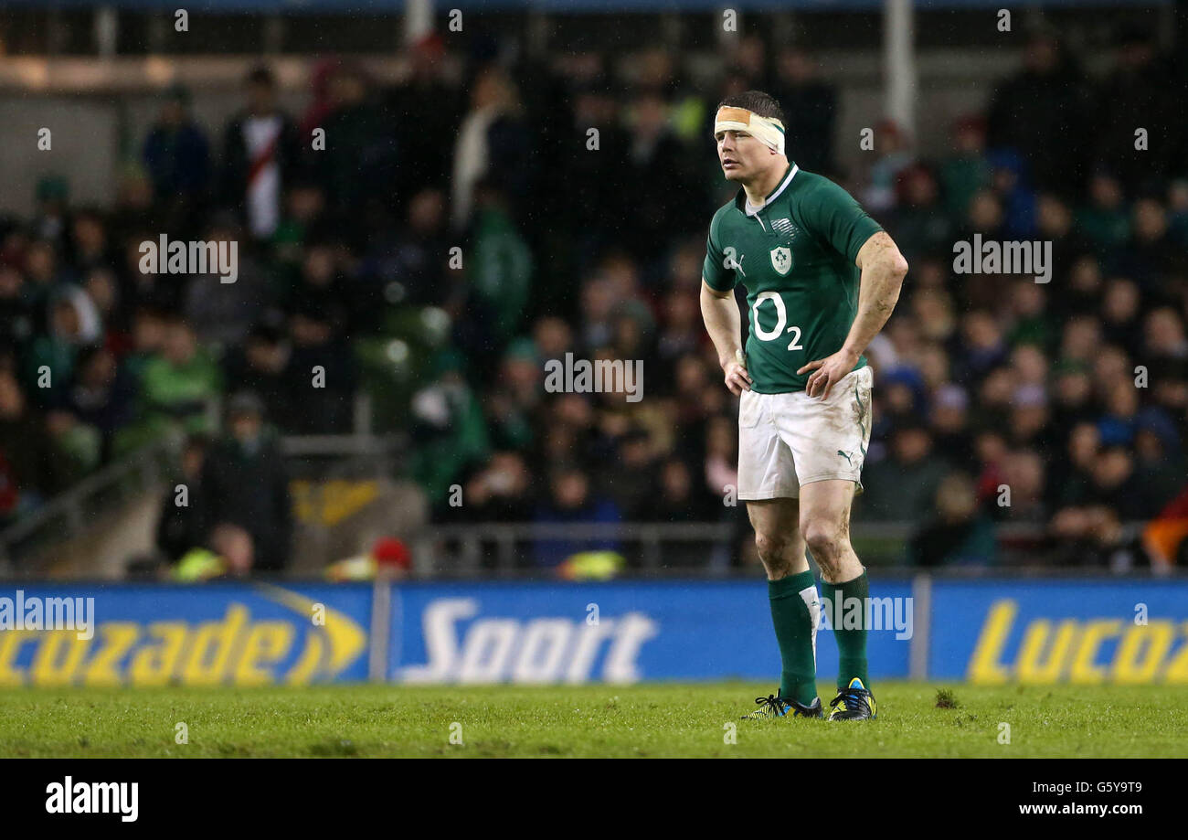 Rugby Union - RBS 6 Nations Championship 2013 - France v Irlande - Aviva Stadium Banque D'Images