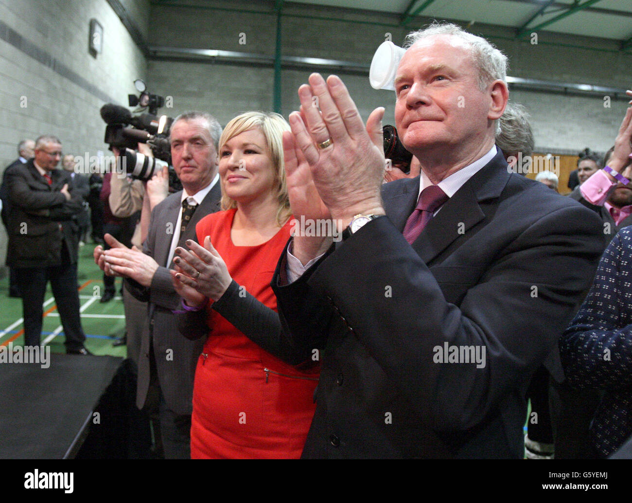 Milieu de l'Ulster par élection partielle Banque D'Images