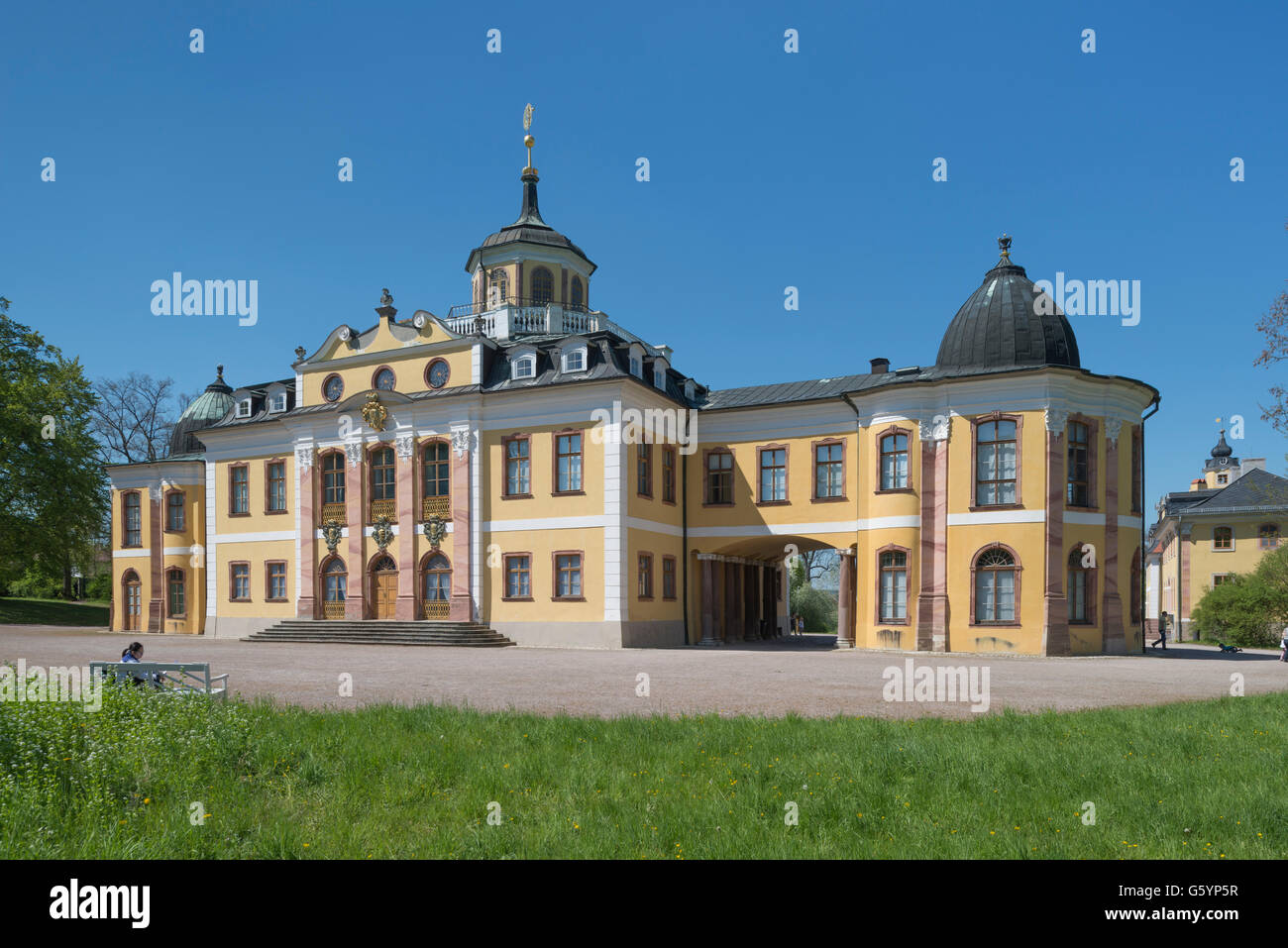 Belvedere, aujourd'hui le Musée des Arts et Métiers, UNESCO World Heritage Site, Weimar, Thuringe, Allemagne Banque D'Images