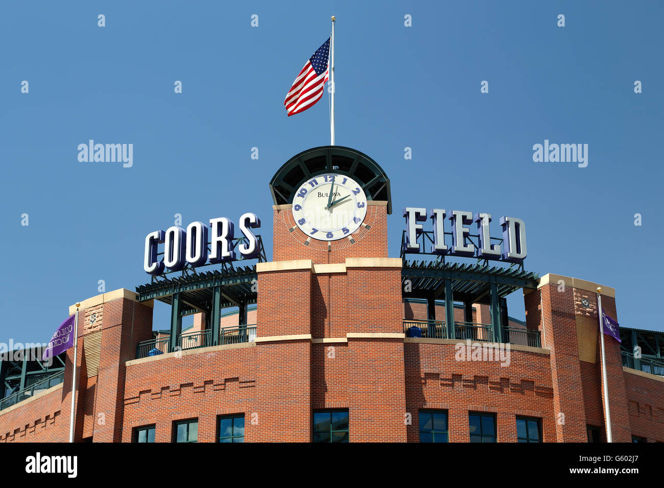 Coors Field, Denver, Colorado USA Banque D'Images