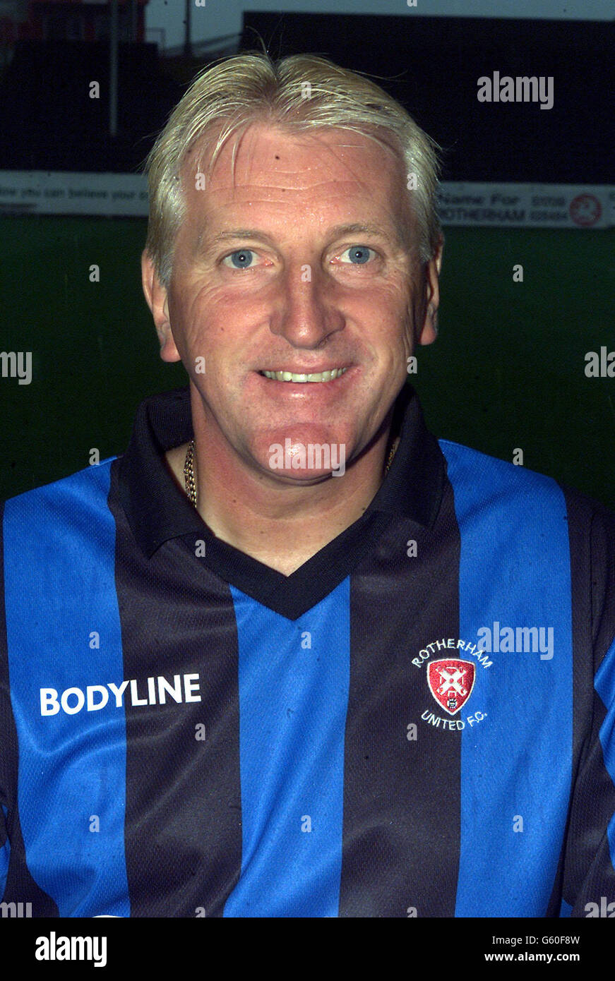 Ronnie Moore-Rotherham FC MANCHESTER UNITED Banque D'Images