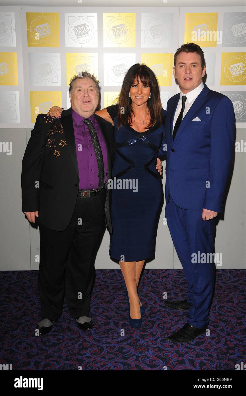 Russell Grant, Linda Lusardi et Shane Richie aux prix TRIC 2013, à Grosvenor House, sur Park Lane, Londres. Banque D'Images