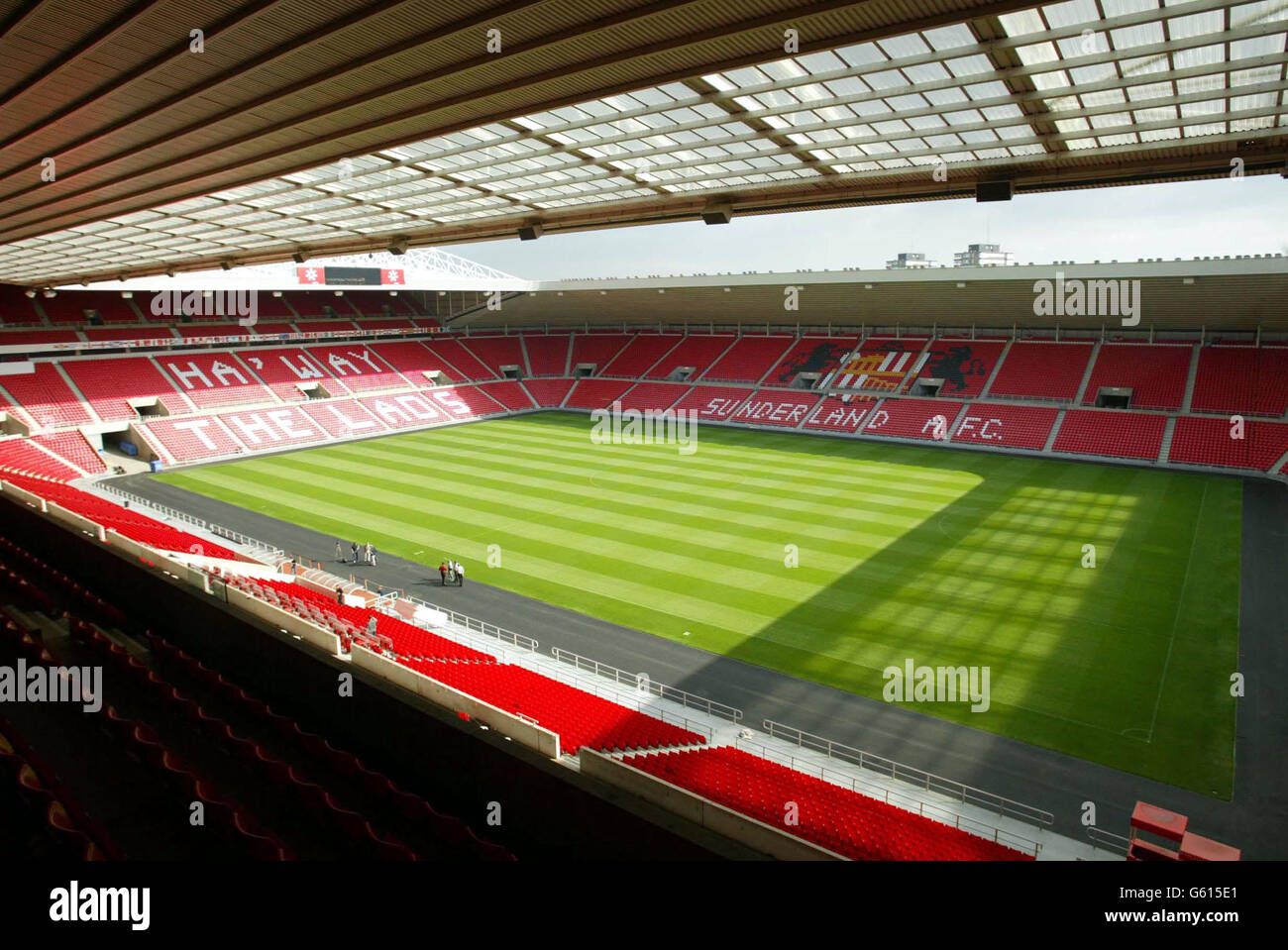 Stade de la lumière Banque D'Images