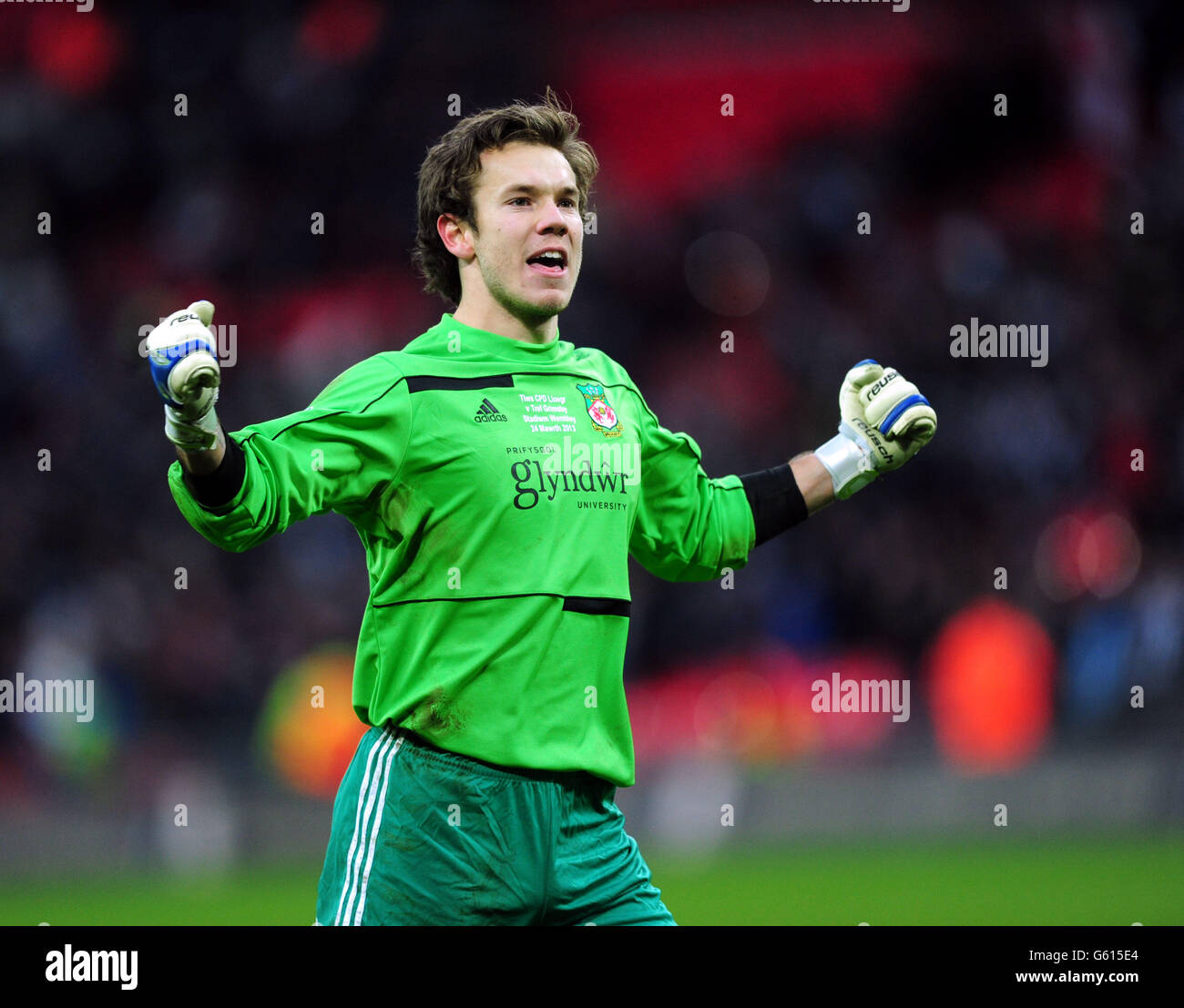 Soccer - la FA Carlsberg Cup - Final - Grimsby Town v Wrexham - Stade de Wembley Banque D'Images