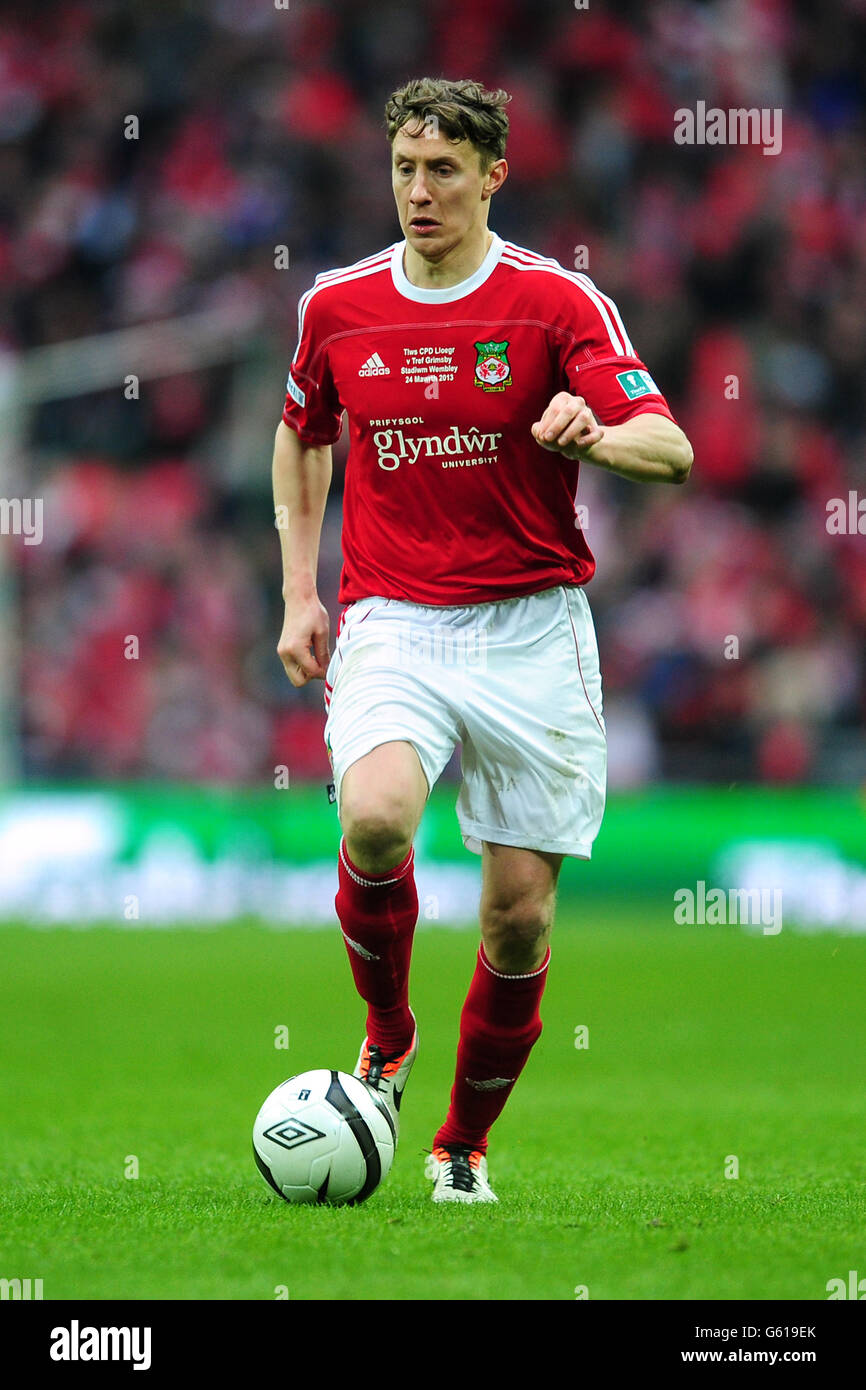 Soccer - la FA Carlsberg Cup - Final - Grimsby Town v Wrexham - Stade de Wembley Banque D'Images