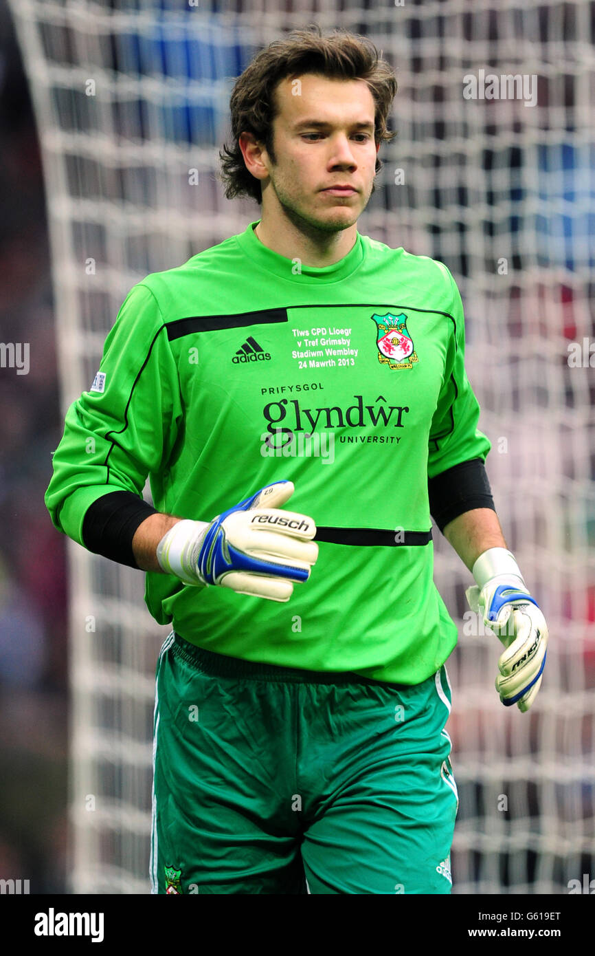 Soccer - la FA Carlsberg Cup - Final - Grimsby Town v Wrexham - Stade de Wembley Banque D'Images