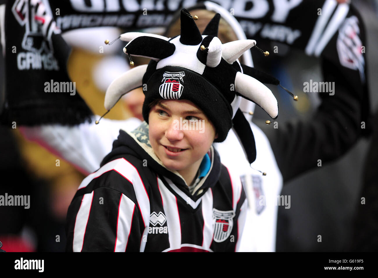 Soccer - la FA Carlsberg Cup - Final - Grimsby Town v Wrexham - Stade de Wembley Banque D'Images