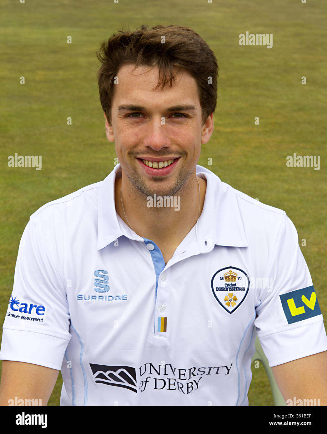 Cricket - Derbyshire CCC 2013 Photocall - County Ground Banque D'Images