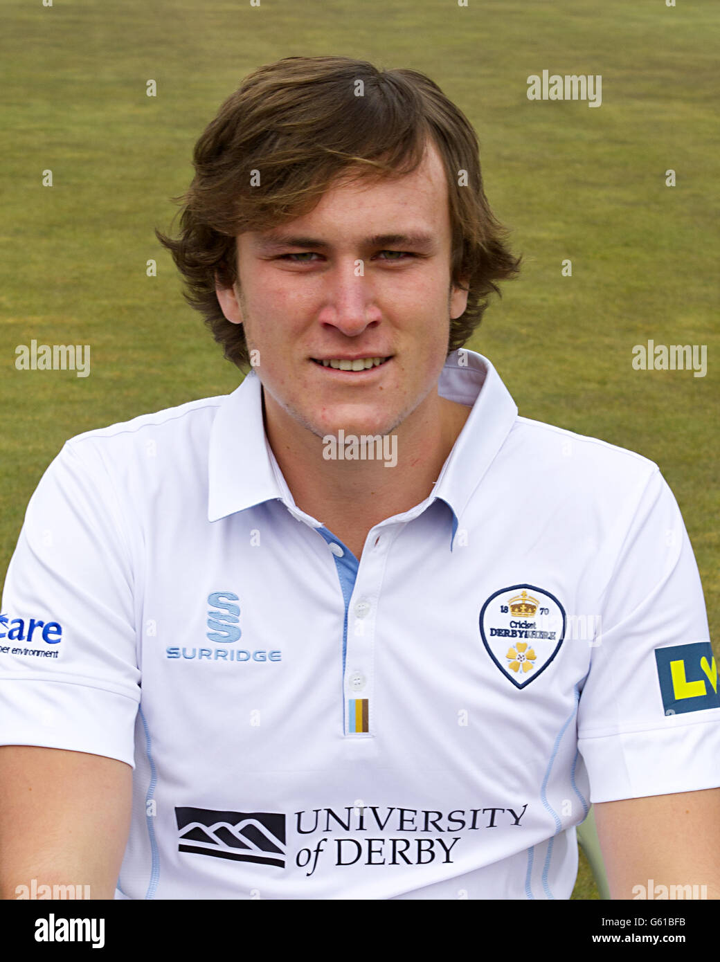 Cricket - Derbyshire CCC 2013 Photocall - County Ground Banque D'Images