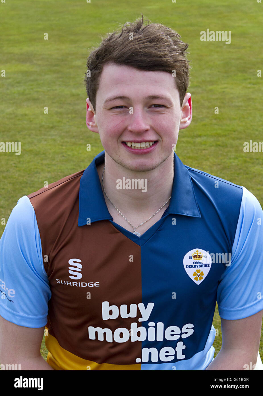 Cricket - Derbyshire CCC 2013 Photocall - terrain de comté.Chris Durham, Derbyshire Banque D'Images