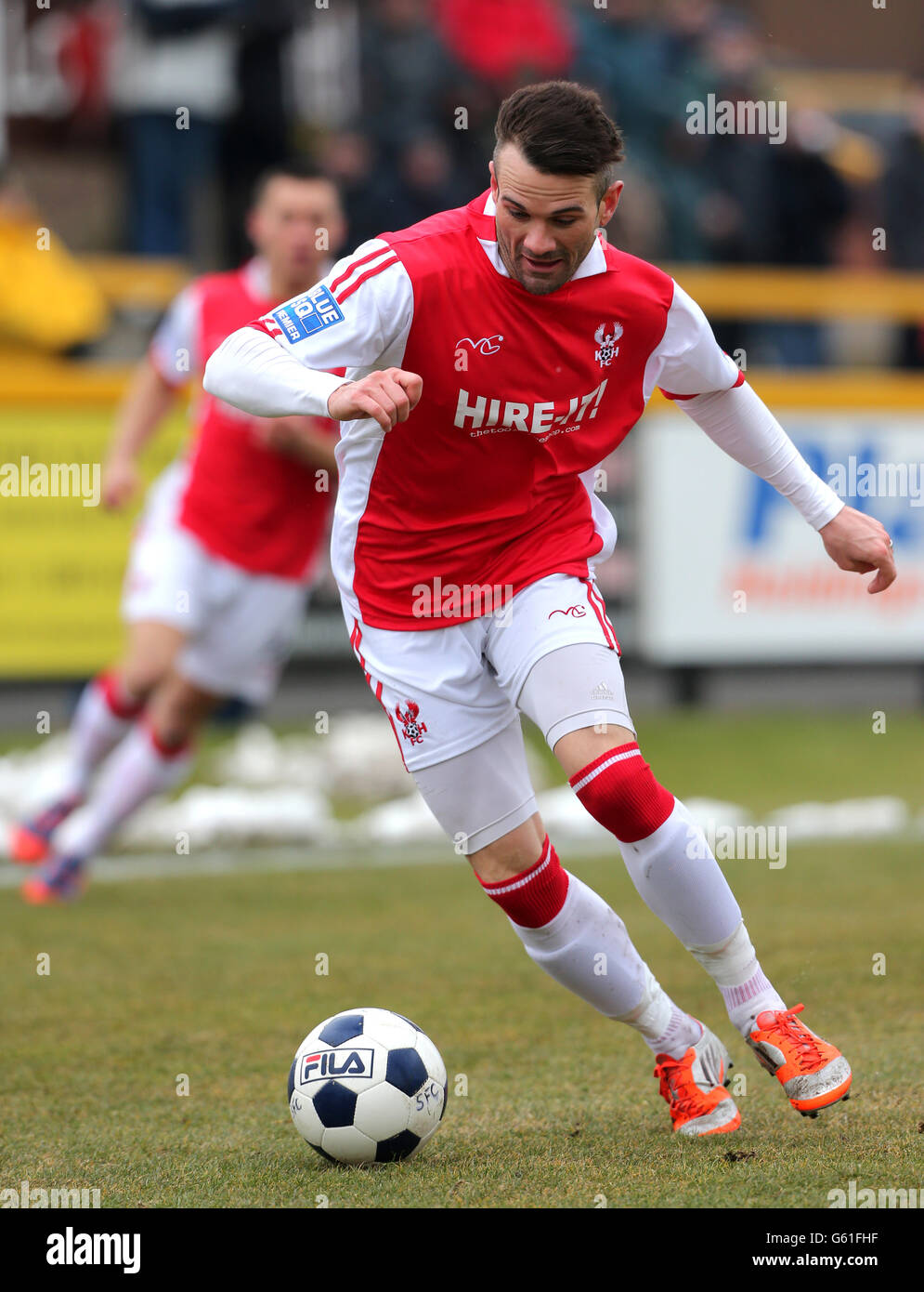 Soccer - Blue Square Premier League - Southport v Kidderminster Harriers - Communauté Merseyrail Stadium Banque D'Images